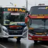Detik-detik Bus Mira vs Sugeng Rahayu Bersenggolan Terekam CCTV, Aksi Saling Salip Jadi Sorotan