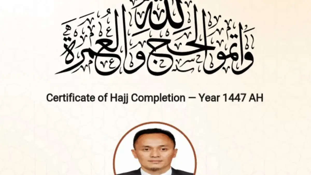 Cara Jemaah Indonesia Download Sertifikat Haji Resmi Arab Saudi via Kartu Nusuk.