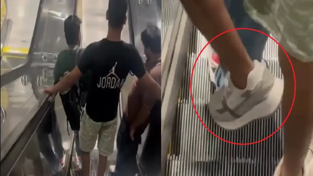 Viral! Turis Bangladesh Diduga Buang Air Kecil di Eskalator Stasiun, Bikin Netizen Auto Geram Viral! Turis Bangladesh Diduga Buang Air Kecil di Eskalator Stasiun, Bikin Netizen Auto Geram.