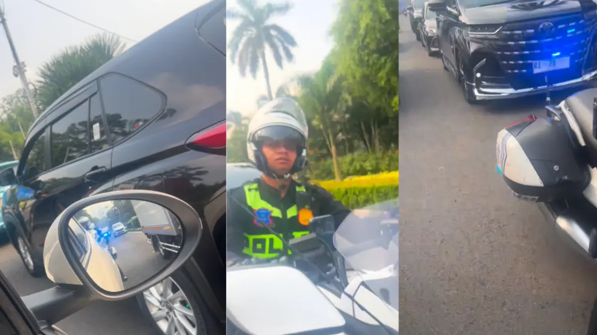 Aksi Berani Wanita Marahi Patwal RI 21 Diduga Ugal-Ugalan di Senayan, Mobil Siapa yang Dikawal? Aksi Berani Wanita Marahi Patwal RI 21 Diduga Ugal-Ugalan di Senayan, Mobil Siapa yang Dikawal?