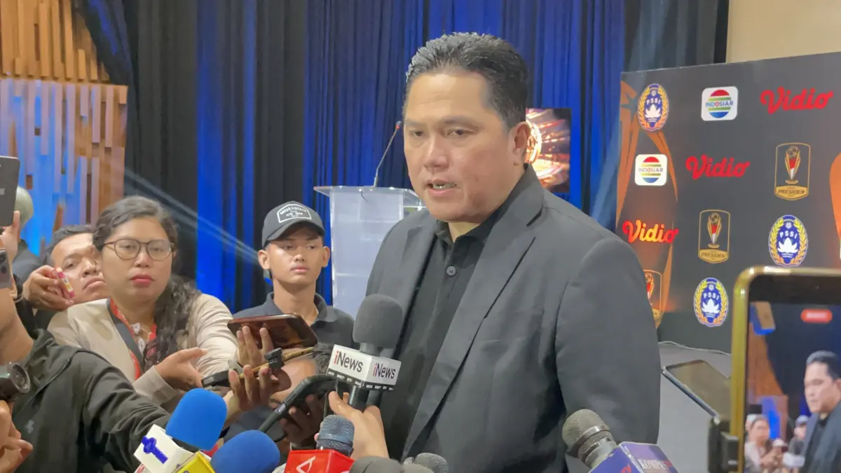 Piala Presiden 2026 Bentrok Piala AFF, Erick Thohir: Jam Terbang Pemain Harus Naik Piala Presiden 2026 Bentrok Piala AFF, Erick Thohir: Jam Terbang Pemain Harus Naik
